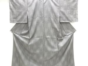 未使用品　抽象模様織り出し西陣お召着物